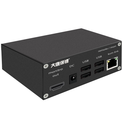 大唐保镖HDMI 接口150 米网线单屏 KVM 延长器坐席系统输出OUT